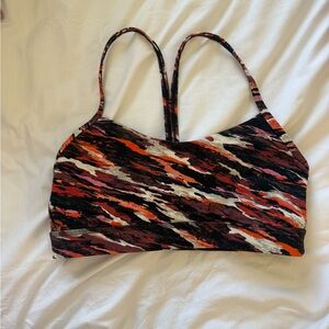 lululemon athletica Vibrant Patterned Sports Bra